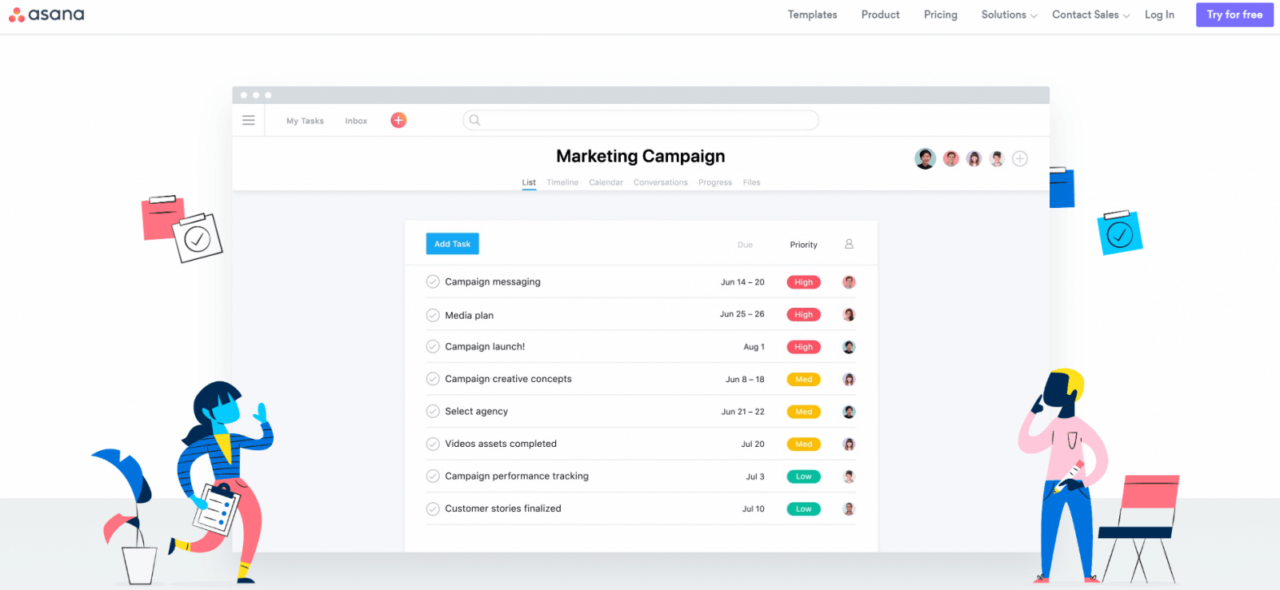 Asana: task management software