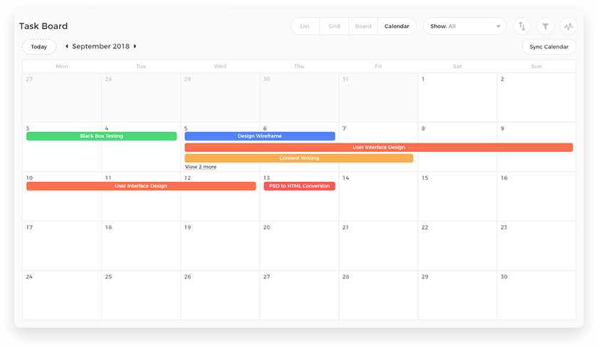 ipad calendar app for design