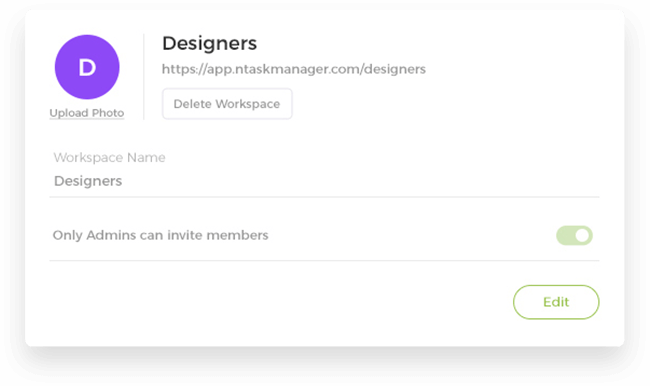 Unique Workspaces URL