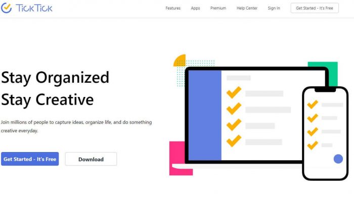 TickTick: Stay Organized and Stay Creative
