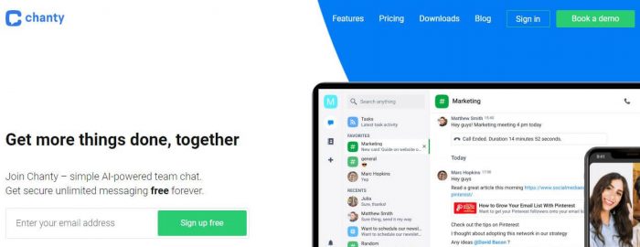 Chanty: get more things done, together