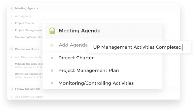 Meeting Agenda