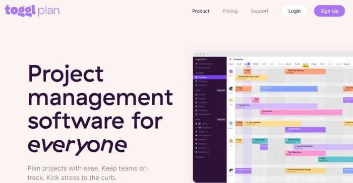Toggl plan: Project Management Software for Everyone