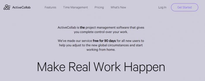 ActiveCollab: Make Real Work Happen