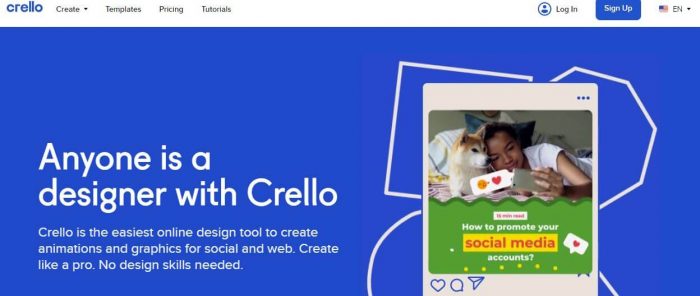 Small Business Productivity Apps - Crello