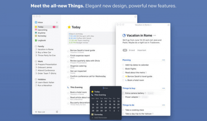 Things3: Elegant new design, powerful new features 