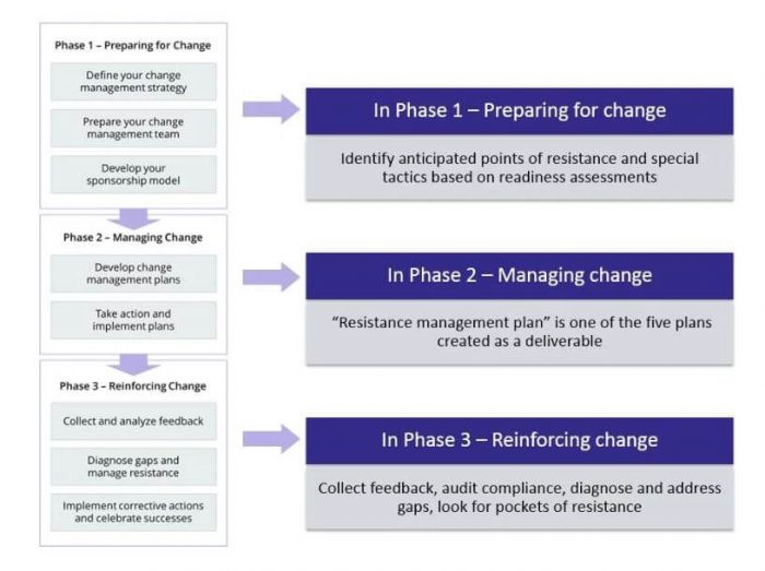 3 phase change management process