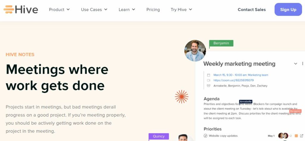 Hive notes