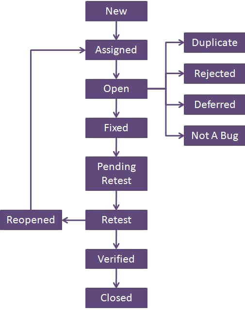 Bug Life Cycle - Bug states