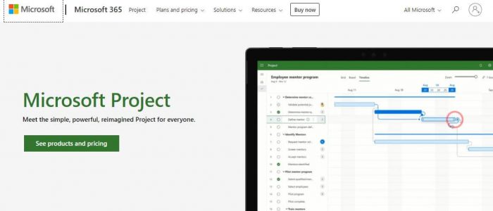 Microsoft project: Meet the simple, powerful, re imagined project for everyone 