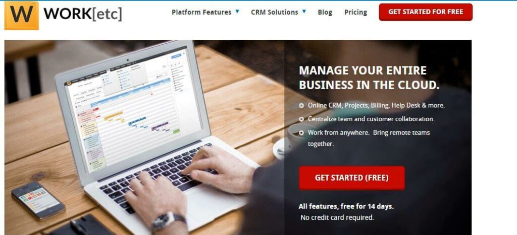 WORKetc - best project management software