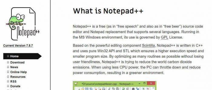 Notepad++ best code editor