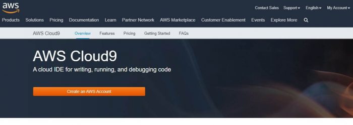 AWS Cloud 9 - best software development tools