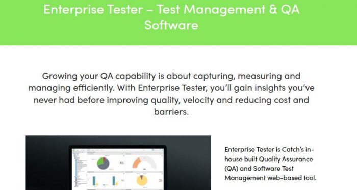 Enterprise Tester - QA testing software