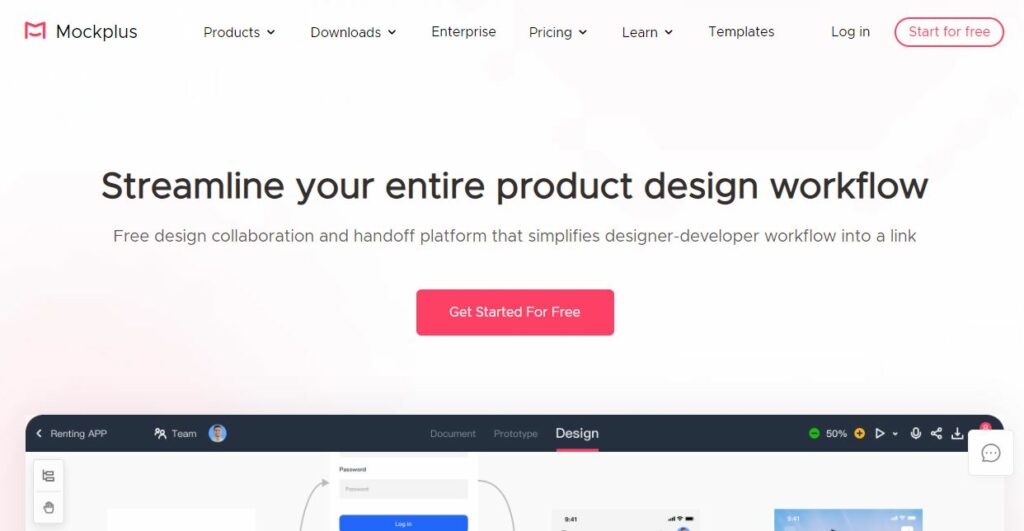 Mockplus cloud