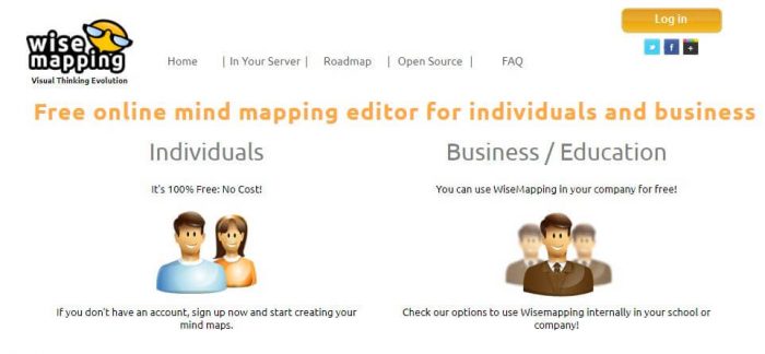 Wisemapping: Free online mind mapping editor for individuals and business