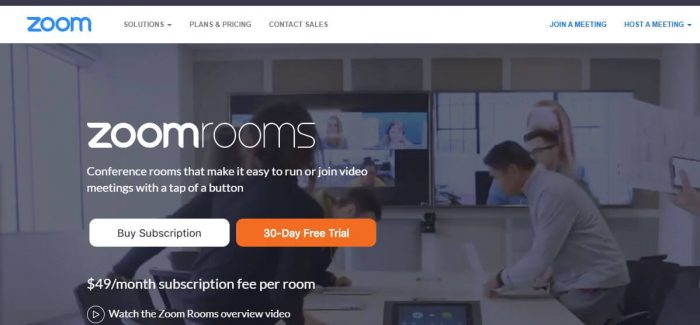 Zoom Room - Zoom vs Webex