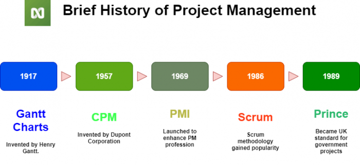 brief history of project management