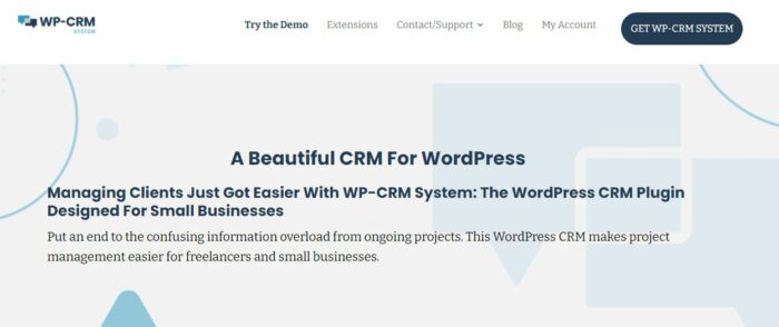 WP CRM
