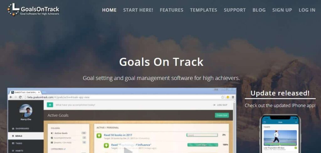 Goals on Track