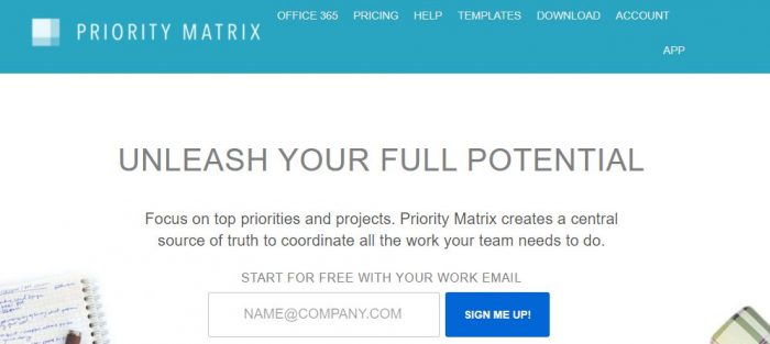 Priority matrix by appfluence