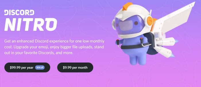 Discord Nitro and Nitro price