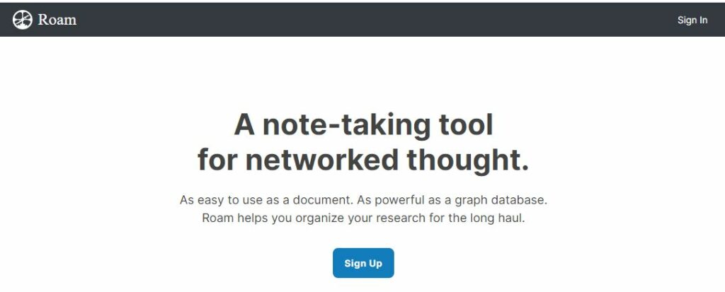 Roam Research