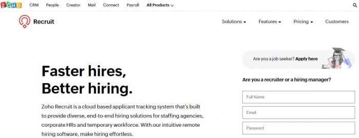 Zoho Recruit