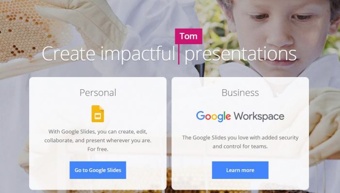 Google slides
