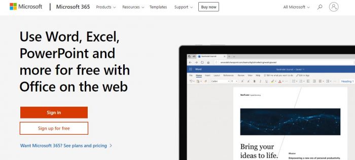 Microsoft Office Online