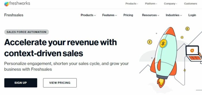 Freshworks crm sale