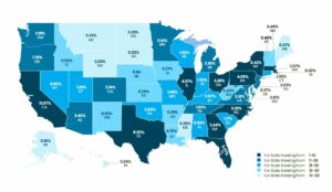 Most Remote Jobs per US State