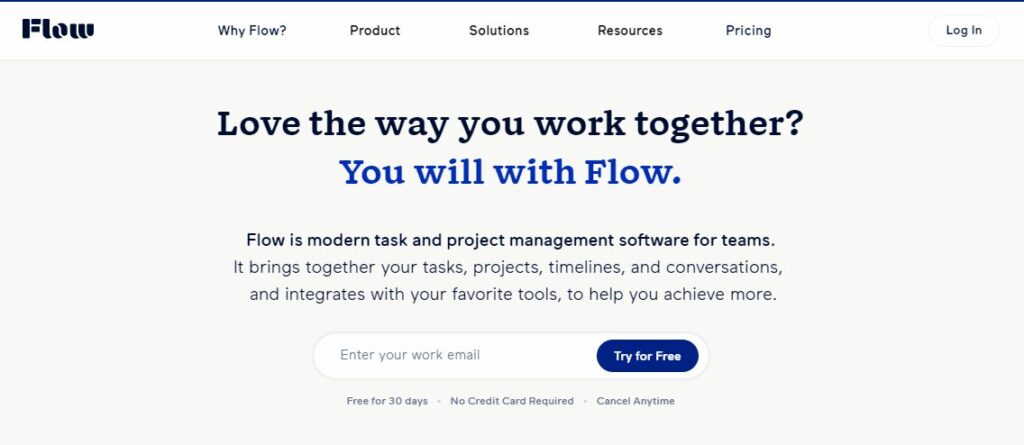 Flow app (project management)