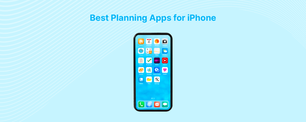 best planning apps for iphone