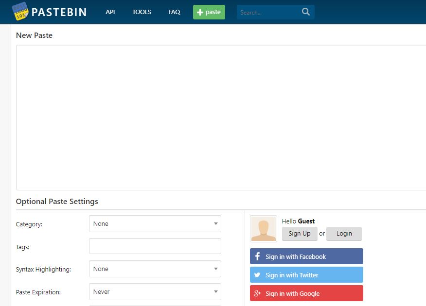 pastebin
