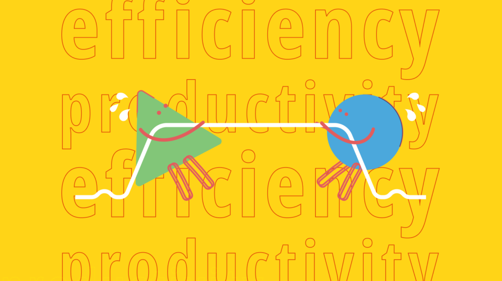Productivity vs efficiency